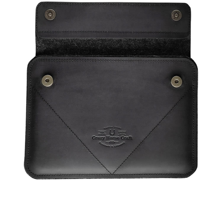 Genuine Leather Macbook Protective Sleeve Storage Bag