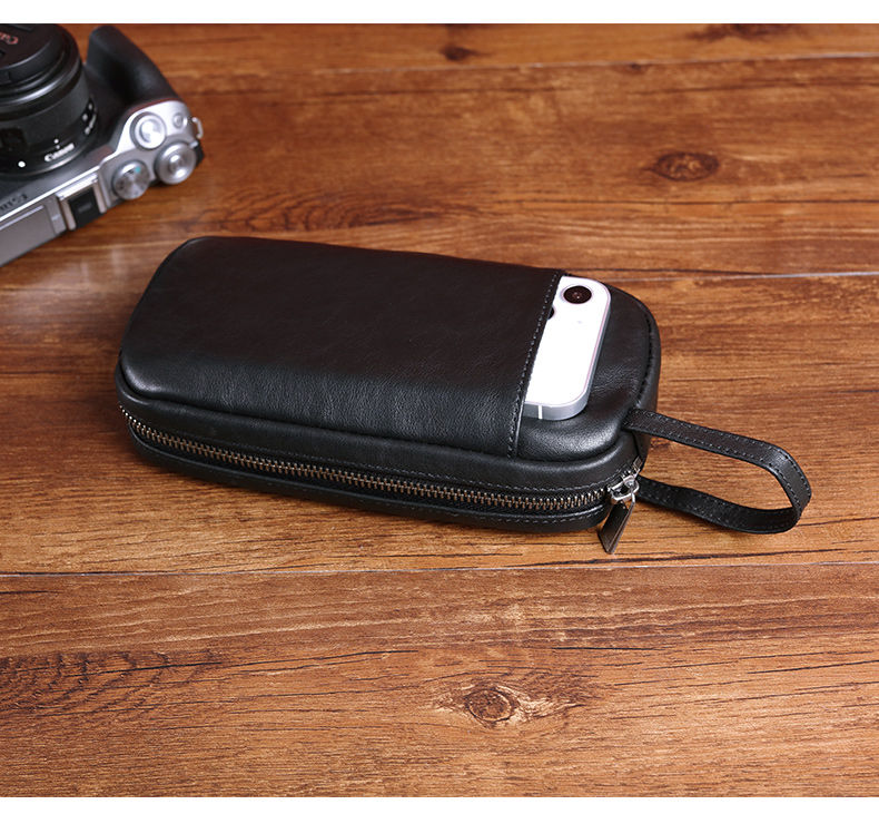 Handmade Multi-Functional Leather Wallet Phone Bag