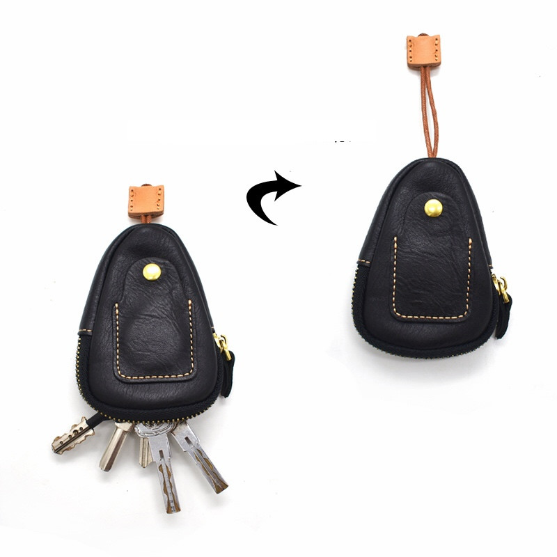 Mini Stylish Handmade Leather Key Case